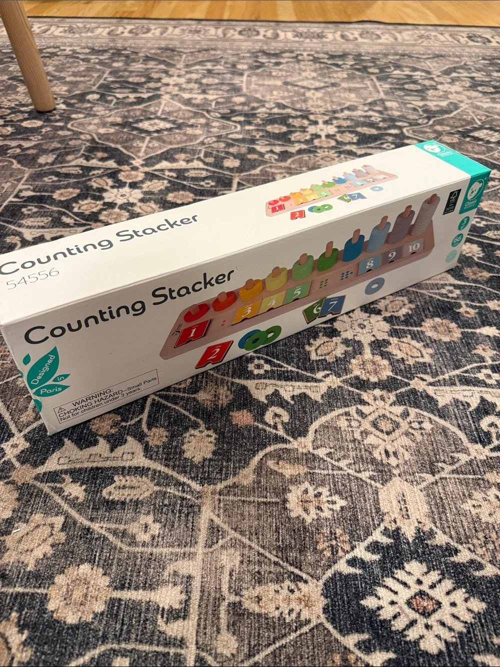 Wooden Counting Stacker Learning Toy